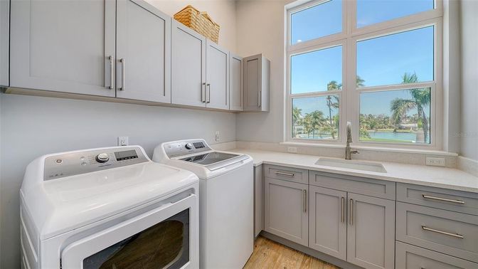 Interior, Washer, Water, Wood Texture Flooring
