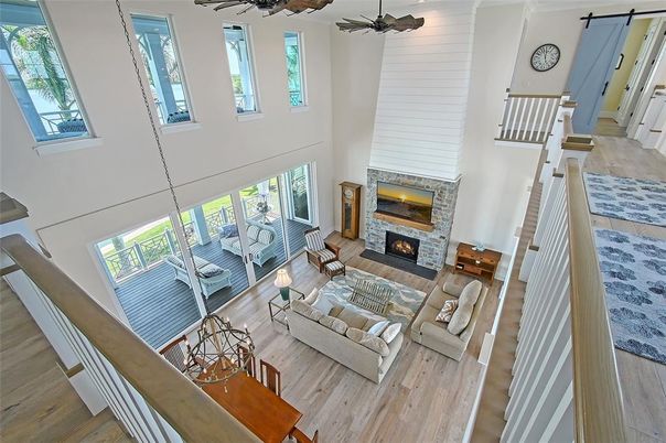 Fireplace, Interior, Living room, Wood Texture Flooring