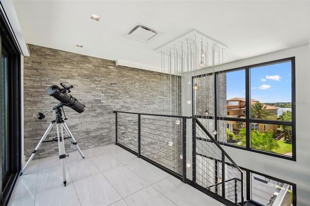Interior, Pendant Lights, Stone Walls