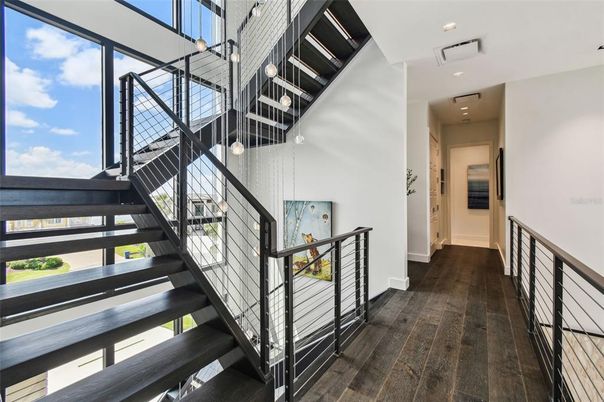 Interior, Pendant Lights, Recessed Lighting, Wood Texture Flooring