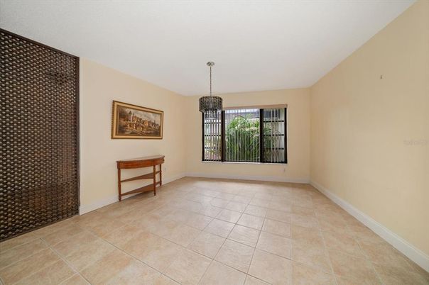 Chandelier, Empty room, Interior
