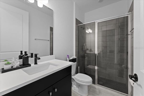 Bathroom, Glass Shower, Interior