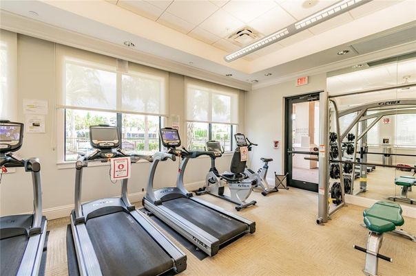 Fitness Equipment, Gym, Interior