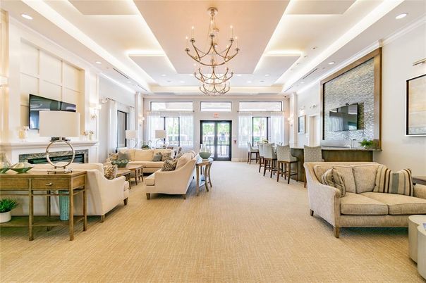 Chandelier, Dining room, Fireplace, Interior, Living room, Recessed Lighting