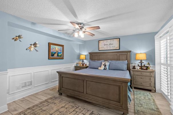 Bedroom, Home Office, Interior, Wood Texture Flooring