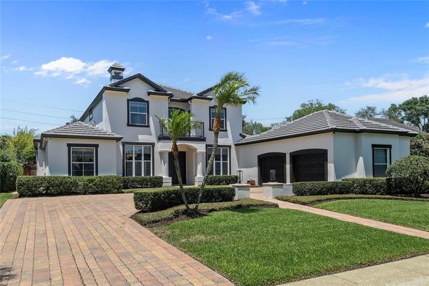 Attached, Backyard, Exterior, Facade, French Provincial