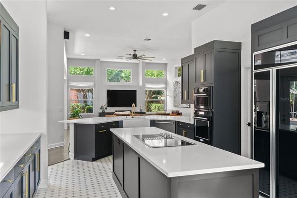 Interior, Kitchen, Recessed Lighting