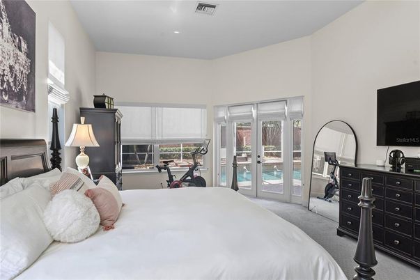 Bedroom, Fitness Equipment, Interior, Recessed Lighting
