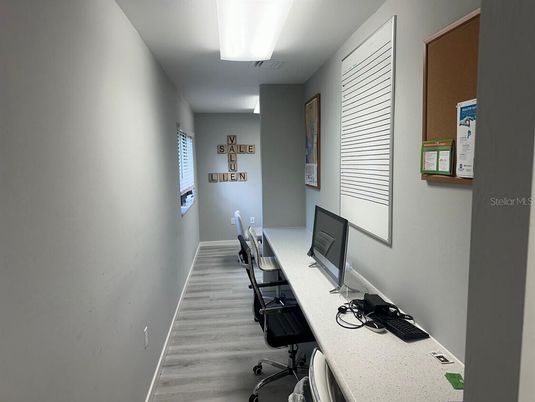 Home Office, Interior, Wood Texture Flooring