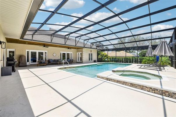 Glass Ceilings, Interior, Pool, Sun Room