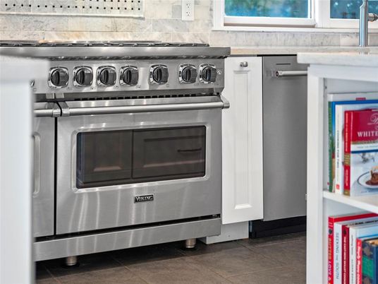 Interior, Kitchen, Stainless Steel Appliances