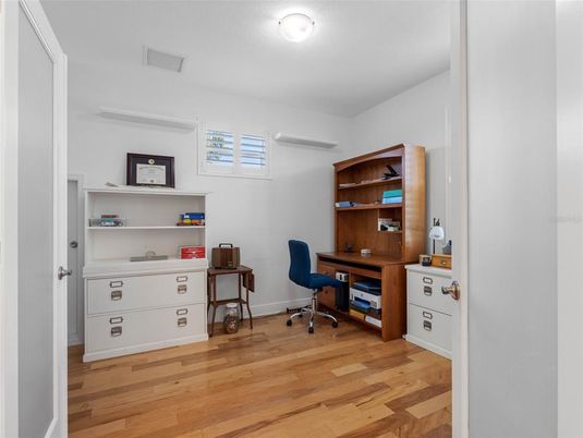 Home Office, Interior, Wood Texture Flooring