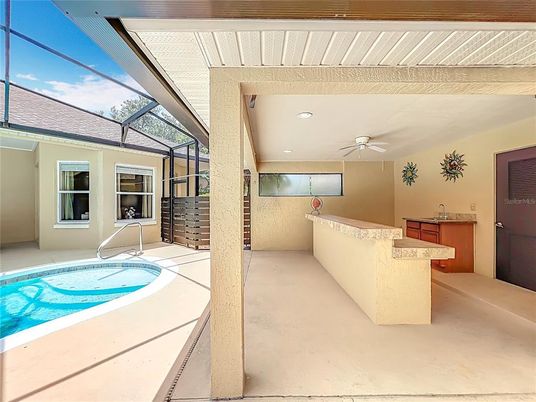 Glass Ceilings, Interior, Pool, Recessed Lighting, Sun Room