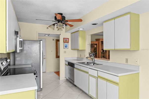 Interior, Kitchen, Recessed Lighting