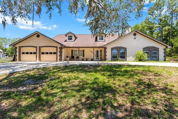 Attached, Backyard, Exterior, Facade, Ranch