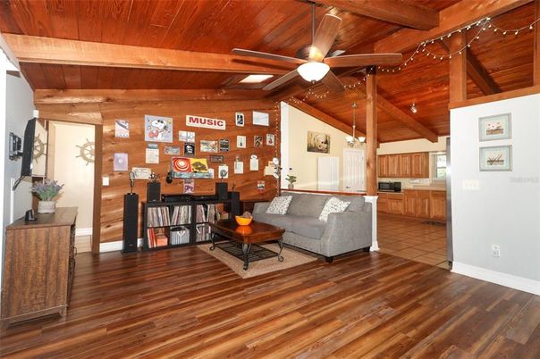 Interior, Living room, Wooden Beams, Wooden Ceilings, Wood Texture Flooring, Wooden Walls