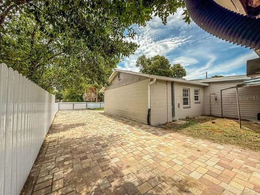 Backyard, Detached Garage, Exterior