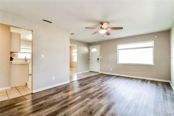 Empty room, Interior, Wood Texture Flooring
