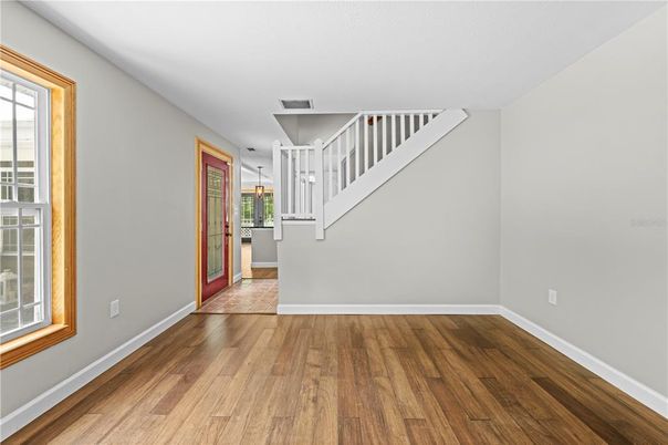 Empty room, Interior, Wood Texture Flooring