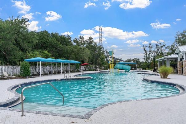 Exterior, Playground, Pool