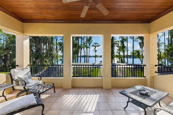 Interior, Sun Room, Water, Wooden Ceilings