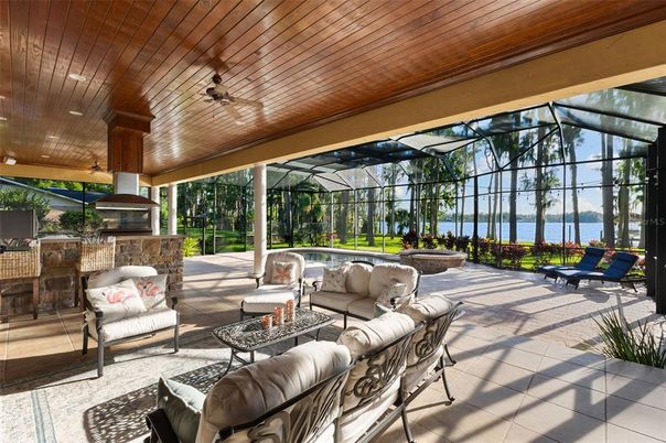 Glass Ceilings, Interior, Living room, Sun Room, Water, Wooden Ceilings