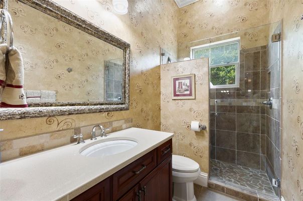 Bathroom, Glass Shower, Interior