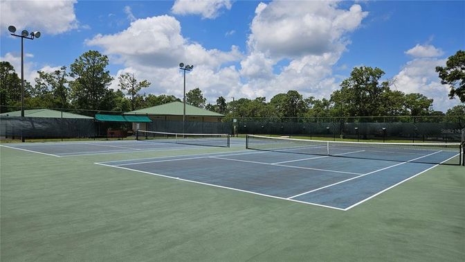 Exterior, Tennis Courts