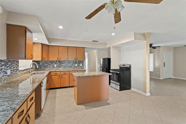 Interior, Kitchen, Recessed Lighting
