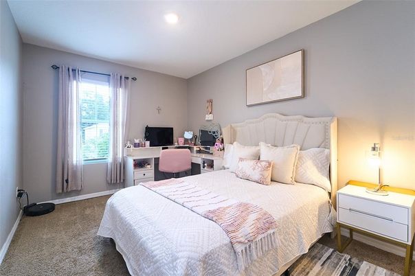 Bedroom, Home Office, Interior, Recessed Lighting