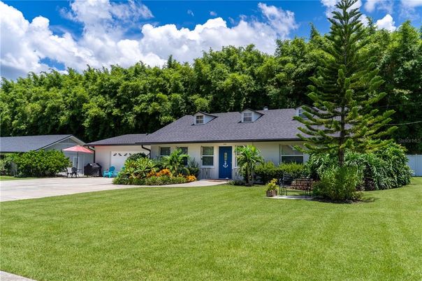 Attached, Backyard, Exterior, Facade, Ranch