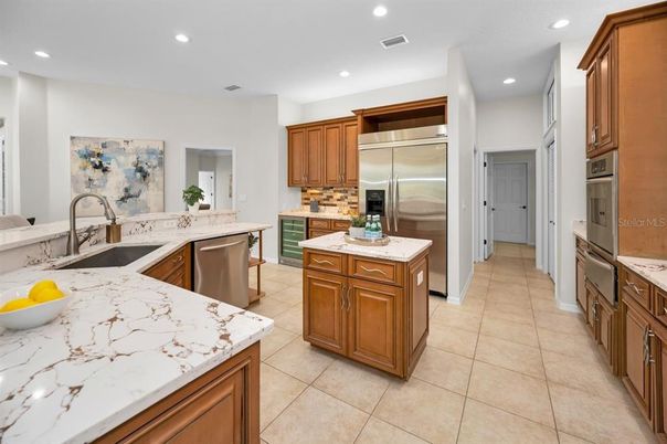 Interior, Kitchen, Recessed Lighting, Stainless Steel Appliances