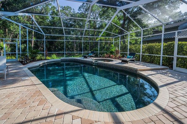 Glass Ceilings, Interior, Pool, Sun Room