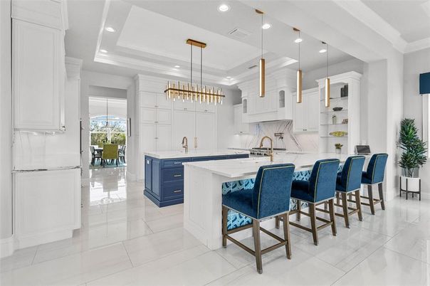 Interior, Kitchen, Pendant Lights, Recessed Lighting