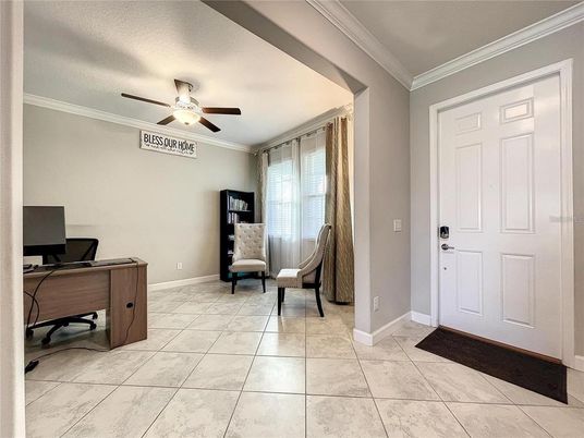 Home Office, Interior, Marble