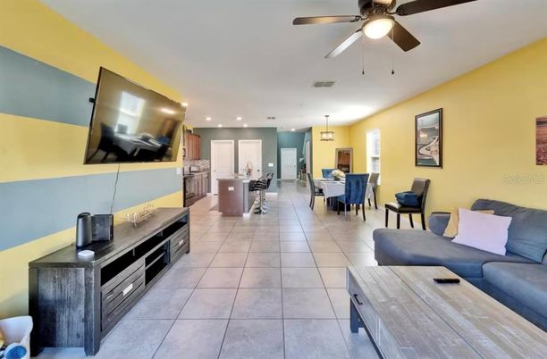 Chandelier, Dining room, Interior, Kitchen, Living room, Pendant Lights, Recessed Lighting