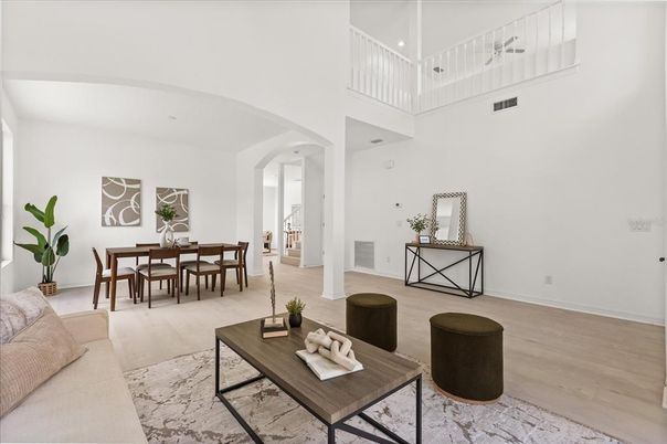 Dining room, Interior, Living room, Wood Texture Flooring