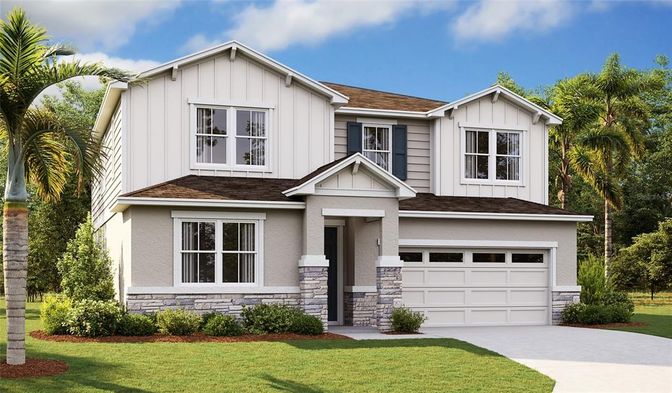 Attached, Exterior, Facade, Farmhouse