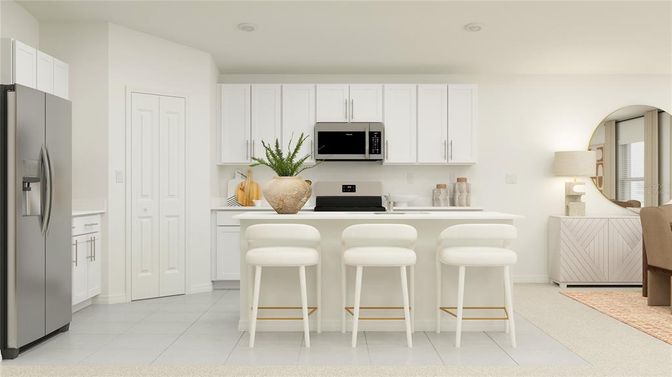 Interior, Kitchen, Recessed Lighting