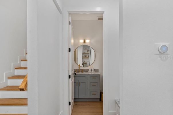 Bathroom, Interior, Wood Texture Flooring