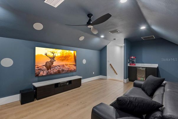 Interior, Recessed Lighting, Wood Texture Flooring