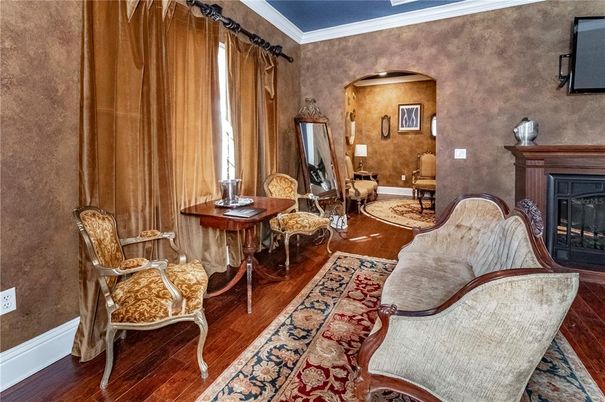 Fireplace, Interior, Living room, Wood Texture Flooring