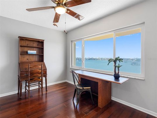Home Office, Interior, Water, Wood Texture Flooring