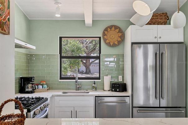 Interior, Kitchen, Stainless Steel Appliances