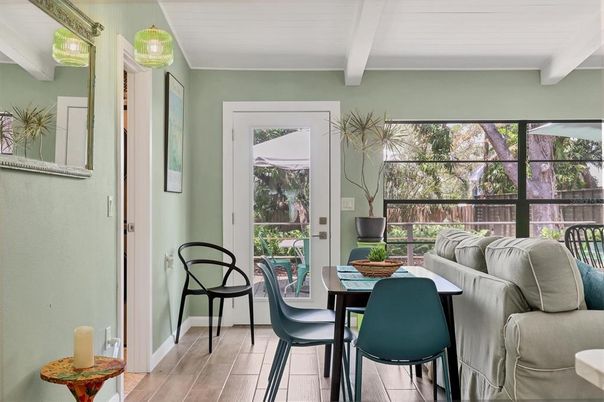 Dining room, Interior, Wood Texture Flooring