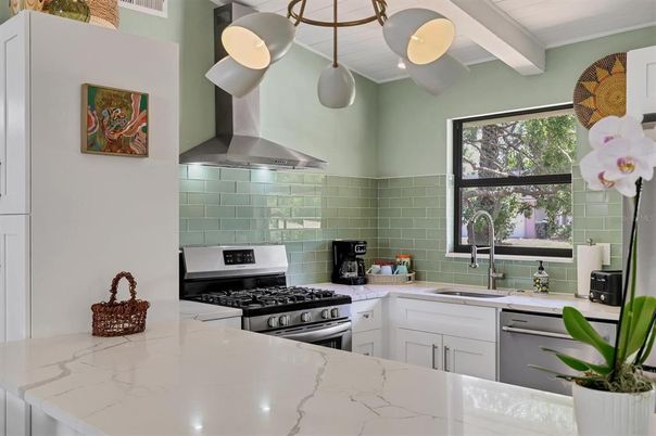 Interior, Kitchen, Stainless Steel Appliances