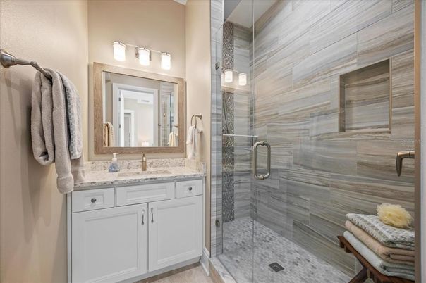 Bathroom, Glass Shower, Interior