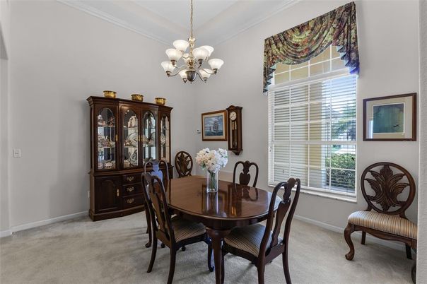 Chandelier, Dining room, Interior