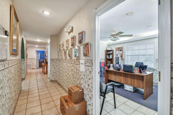 Home Office, Interior, Recessed Lighting