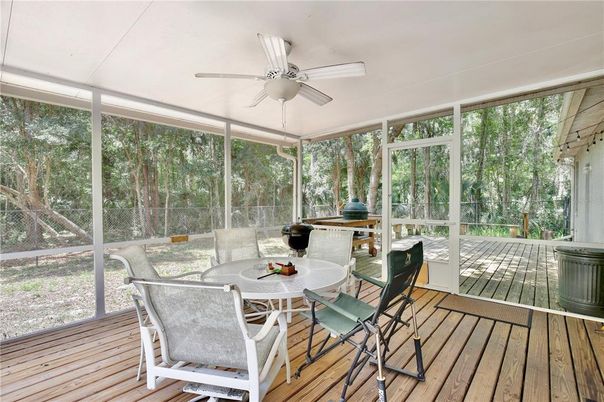 Dining room, Interior, Sun Room, Wood Texture Flooring